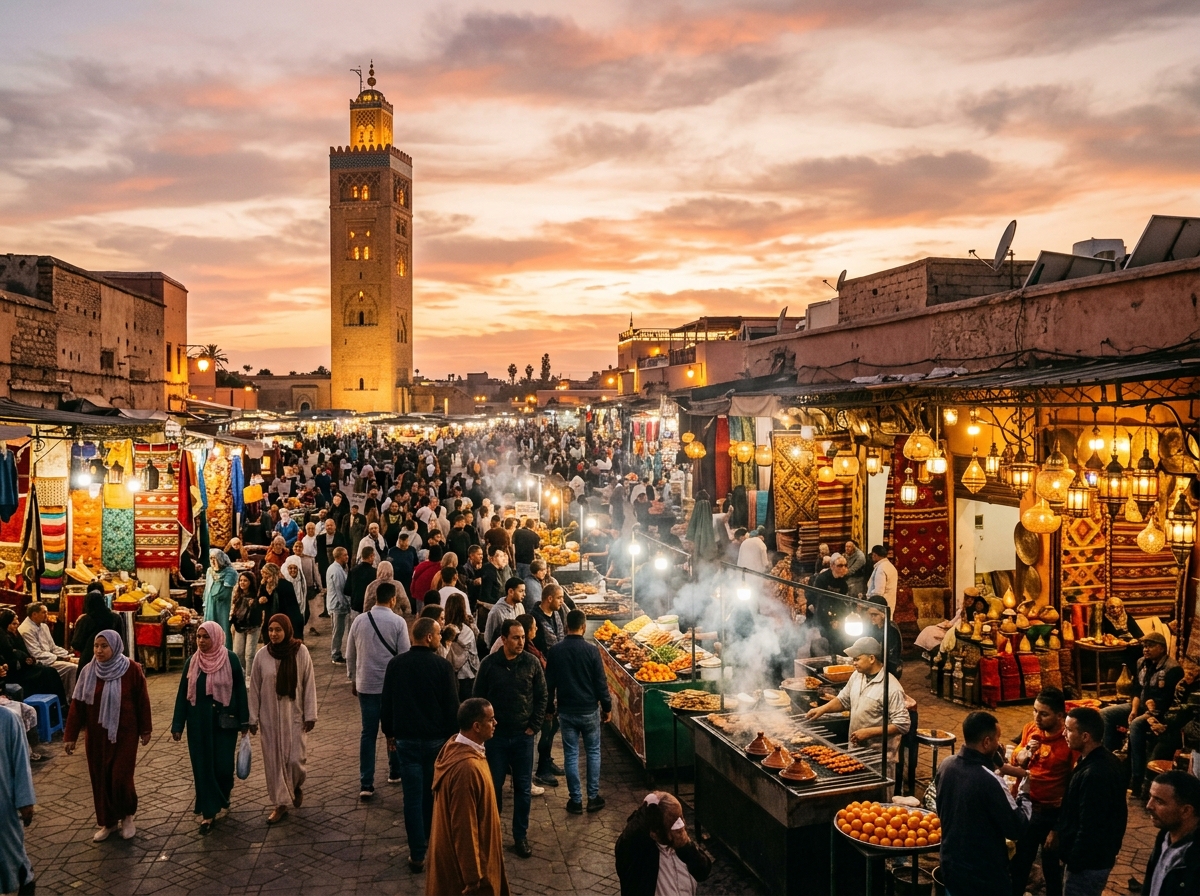 Place Jemaa el-Fna Marrakech